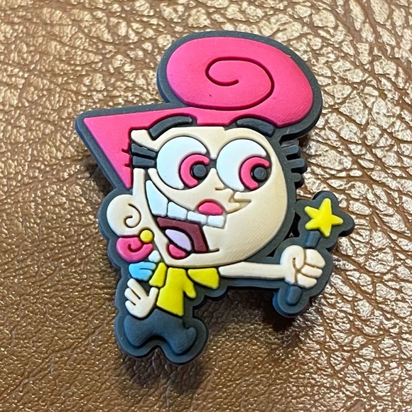 Wanda from The Fairly OddParents Croc Charm - Picture 3 of 3